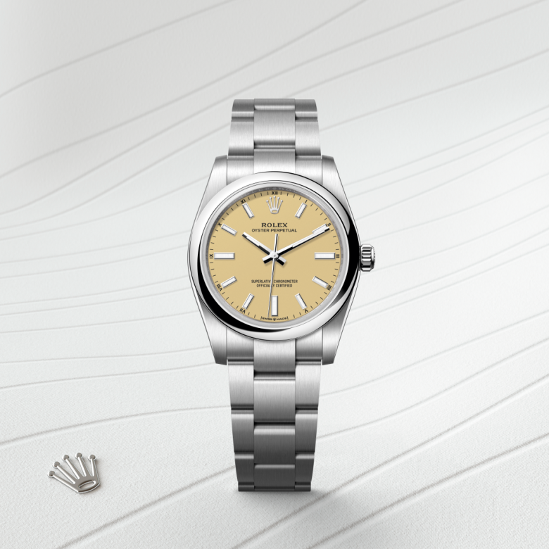 Rolex Oyster Perpetual 34 124200 Herrenuhr Bild 2