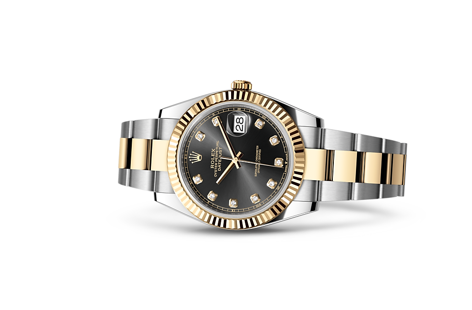 Rolex Datejust in Edelstahl Oystersteel und Gold, M126333-0005 