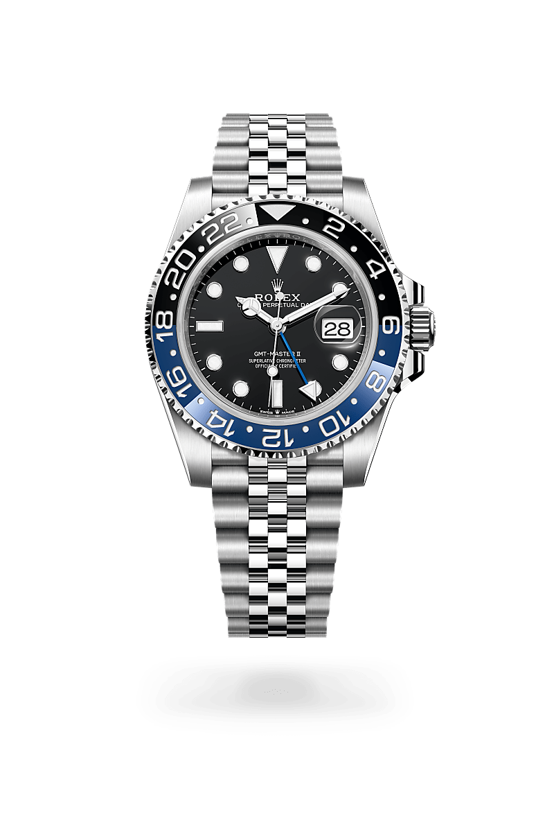 Rolex GMT-Master II Herrenuhr (M126710BLNR-0002) Oyster, 40 mm, Edelstahl Oystersteel