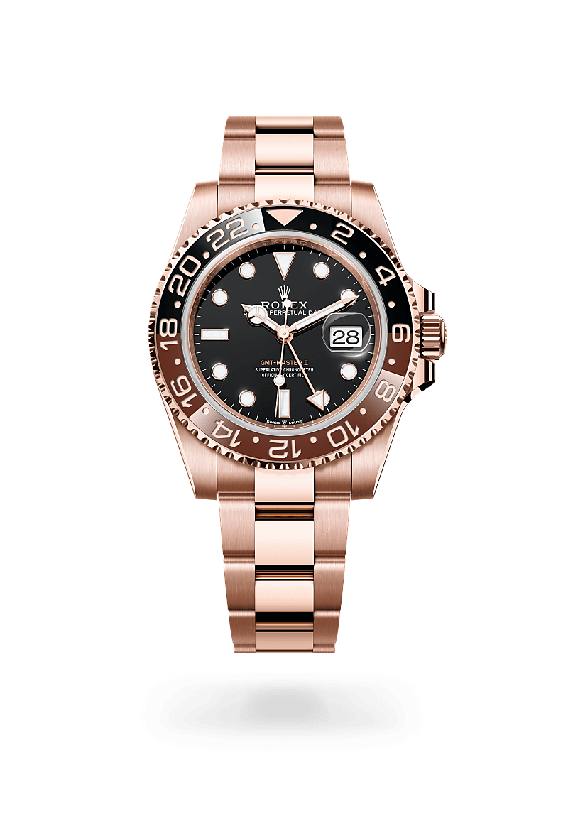 Rolex GMT-Master II Herrenuhr (M126715CHNR-0001) Oyster, 40 mm, Everose-Gold
