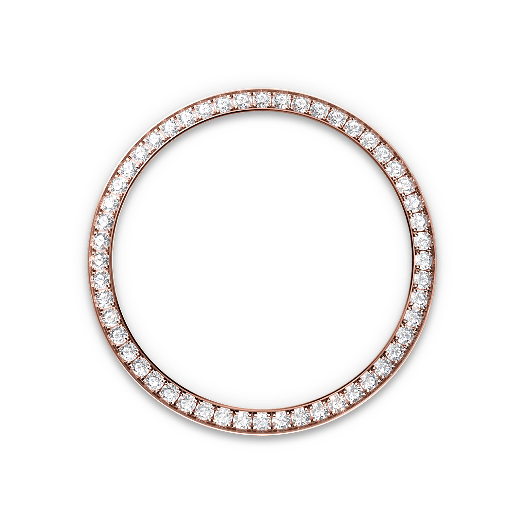 Diamantbesetzte Lünette