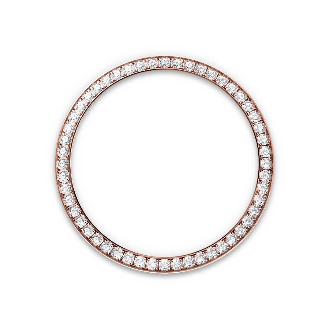 Diamantbesetzte Lünette