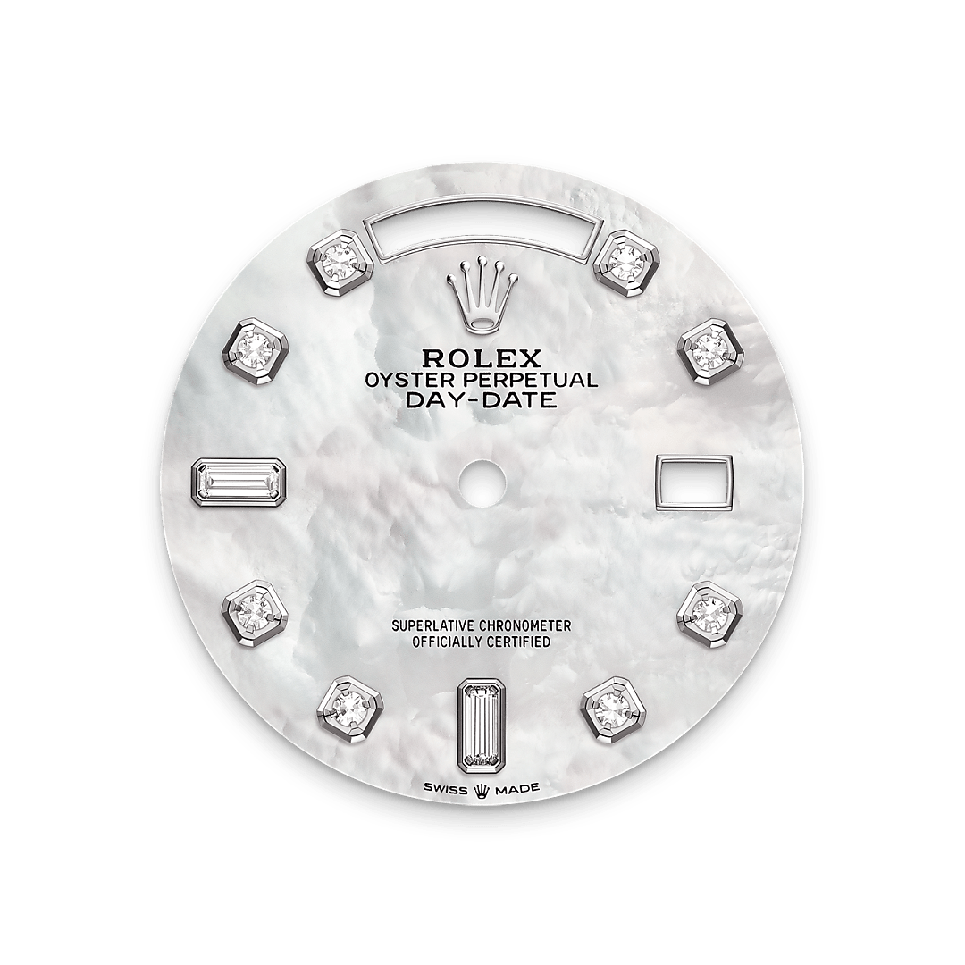 Perlmutt-Zifferblatt