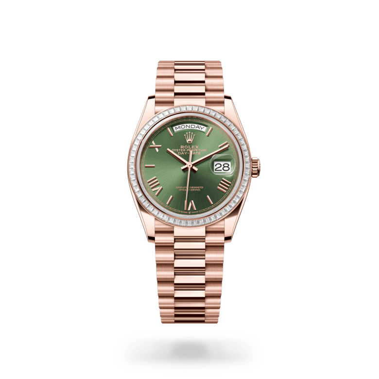 Rolex Day-Date 36 128395TBR Herrenuhr Bild 1