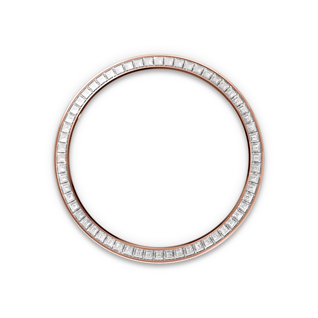 Diamantbesetzte Lünette