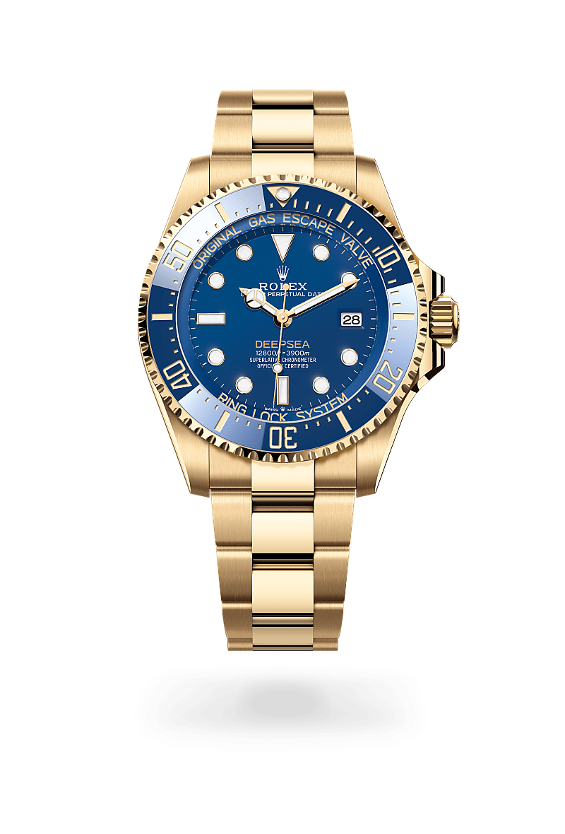 Rolex Rolex Deepsea Herrenuhr (M136668LB-0001) Oyster, 44 mm, Gelbgold