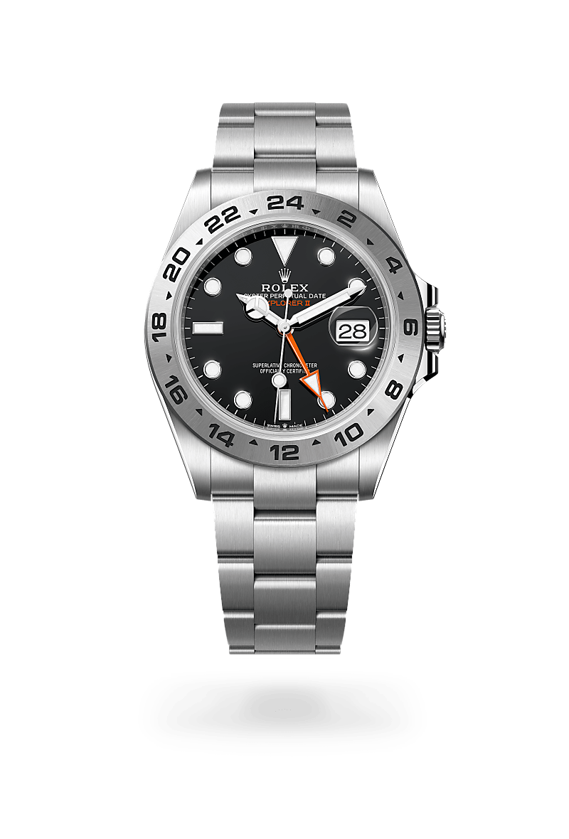 Rolex Explorer II Herrenuhr (M226570-0002) Oyster, 42 mm, Edelstahl Oystersteel