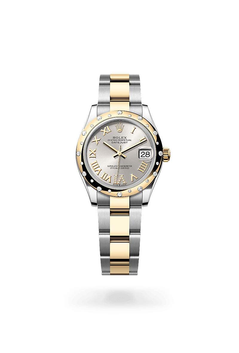 Rolex Datejust 31 Herrenuhr (M278343RBR-0003) Oyster, 31 mm, Edelstahl Oystersteel und Gelbgold mit Diamanten