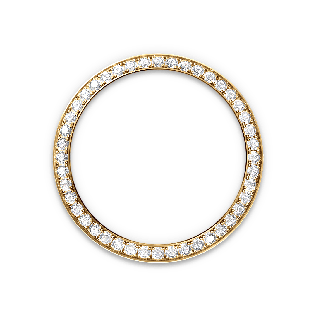 Diamantbesetzte Lünette