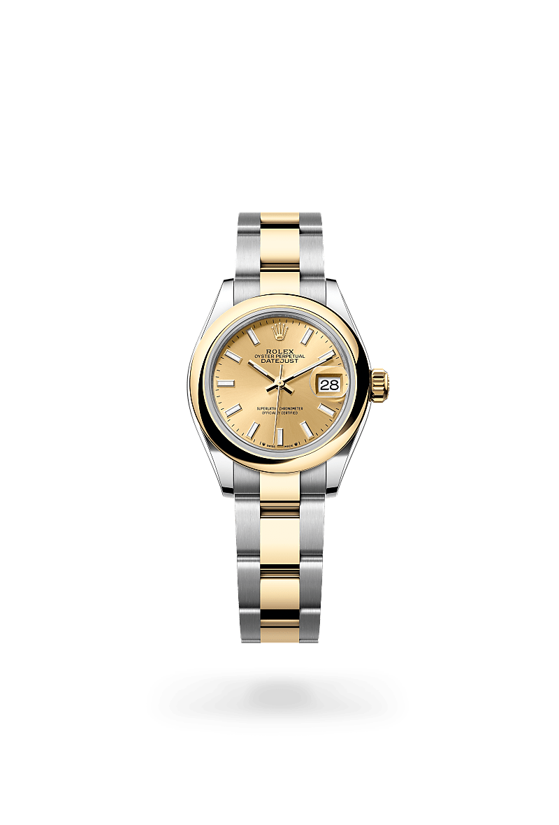 Rolex Lady-Datejust Herrenuhr (M279163-0002) Oyster, 28 mm, Edelstahl Oystersteel und Gelbgold