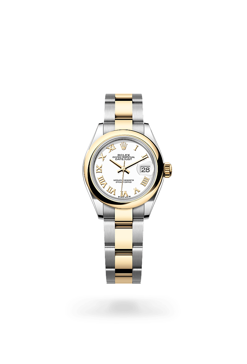 Rolex Lady-Datejust Herrenuhr (M279163-0024) Oyster, 28 mm, Edelstahl Oystersteel und Gelbgold