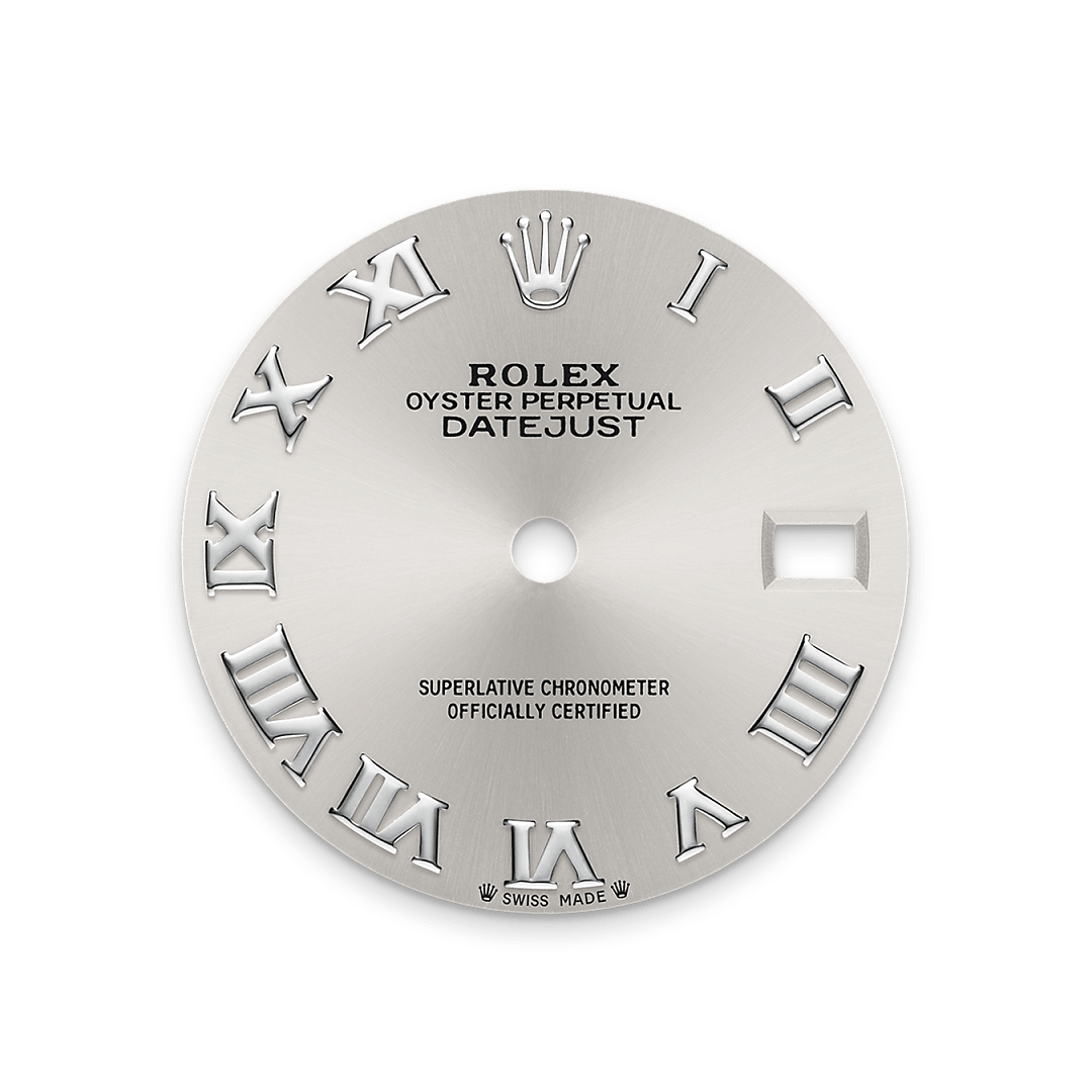 Silbernes Zifferblatt